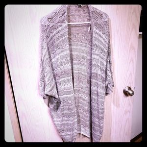 Tan Shaw-like Cardigan